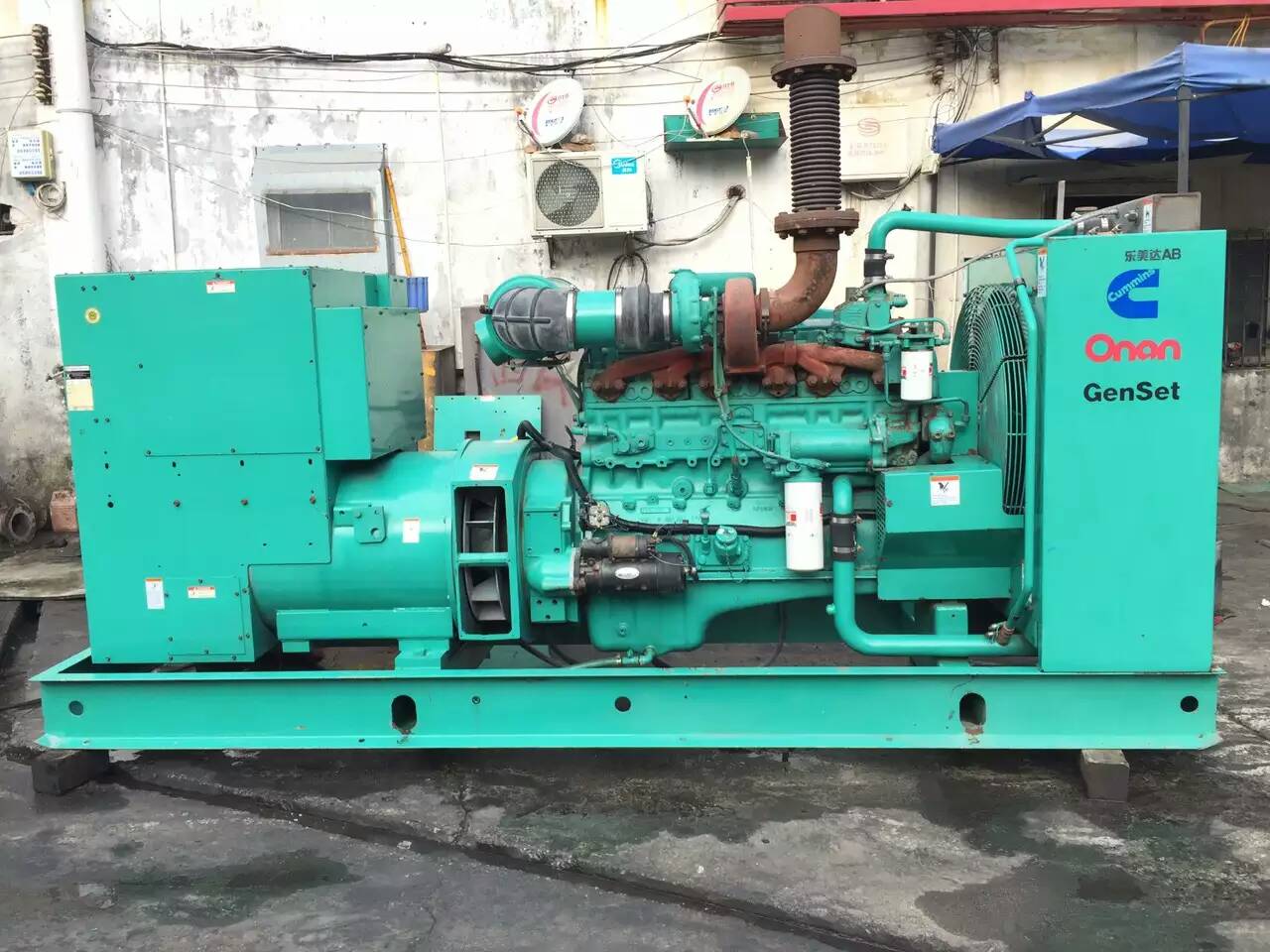 西安租赁发电机-柴油发电机不正常冒烟的原因